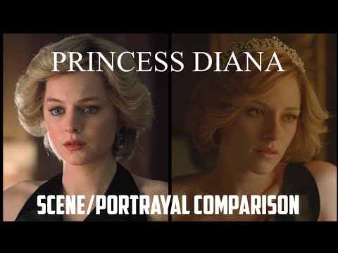 Scene Comparison Princess Diana | Spencer & The Crown