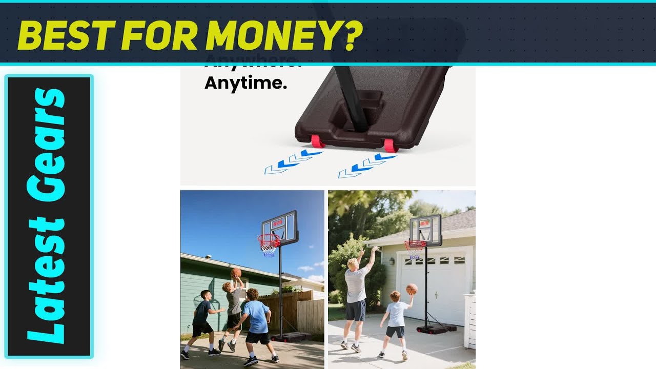 Баскетбольное кольцо IGL: потрясающее регулируемое кольцо для развлечений на заднем дворе!