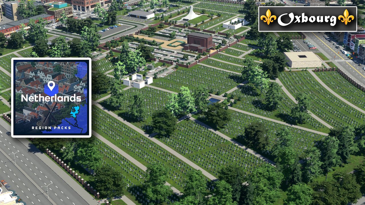 Кладбища ещё никогда не были такими захватывающими! | Cities Skylines 2 с участием Netherlands Re...
