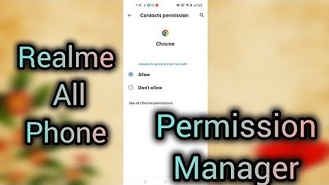 Permission manager allow and deny app permission | app config add problem #permission #manager