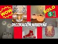 Ideas para decorar esta Navidad por Solo $1 / Dollar Tree DIY / Navidad 2021