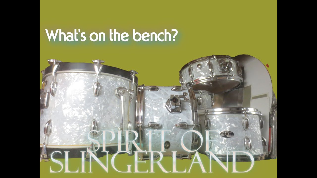 Slingerland "Spirit" Drum set from the 1980s