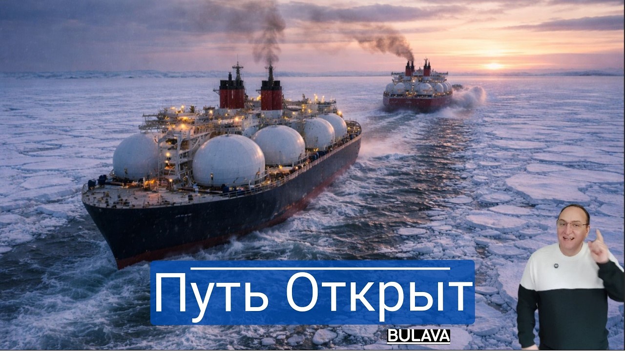 Прорыв под лёд: Россия запустила свой флот СПГ.