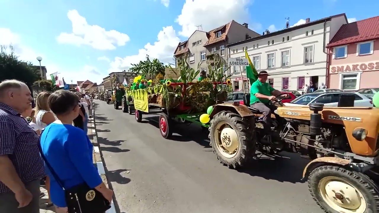 Dożynki łobżenica 2025, pokaz maszyn :D