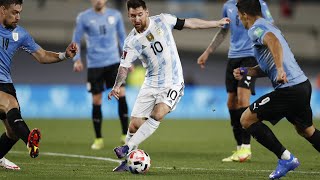 LIONEL MESSI VS URUGUAY | ARGENTINA VS URUGUAY | WORLD CUP QUALIFIERS 2021 HD