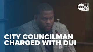 Birmingham councilman charged with DUI in Mobile County while in city vehicle