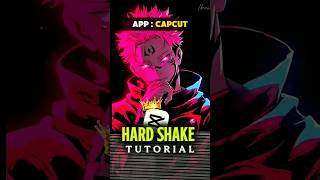 Hard Shake Tutorial 💀🔥 Capcut Tutorial | #capcut #capcuttutorial #jjk #sukuna #capcut #viral