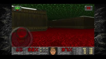 DOOM 1 E1M8 Phobos Anomaly Android Walkthrough