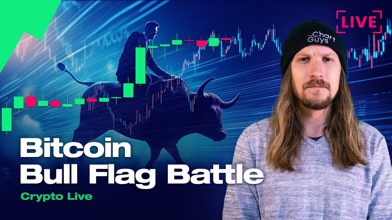 Bitcoin Bull Flag Battle