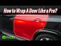 Vinyl Wrap for Beginners | Ep.2 Car Door Wrap Tutorial 🚗