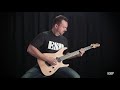 Электрогитара LTD M-1000 MULTI-SCALE FM (See Thru Black Satin)