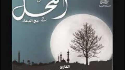 ماجد العنزي - سورة النحل مع دعاء رائع