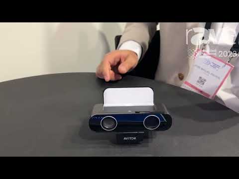 ISE 2023: AVITOK Presents B420 Mini Desktop All-in-One Personal Video Bar, With Lighting