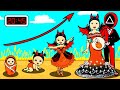 Oh! Squid Game Doll Growing Up - Angel Rapunzel VS Vampire Squid Game | DIY Paper Dolls & Cartoon