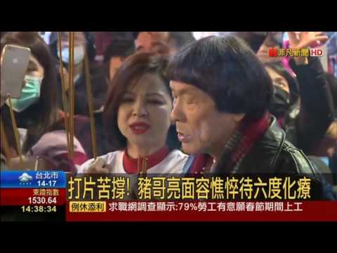 2017農曆春節賀歲片 主打帥哥美女 豬哥亮抱病宣傳 擠爆迪化街