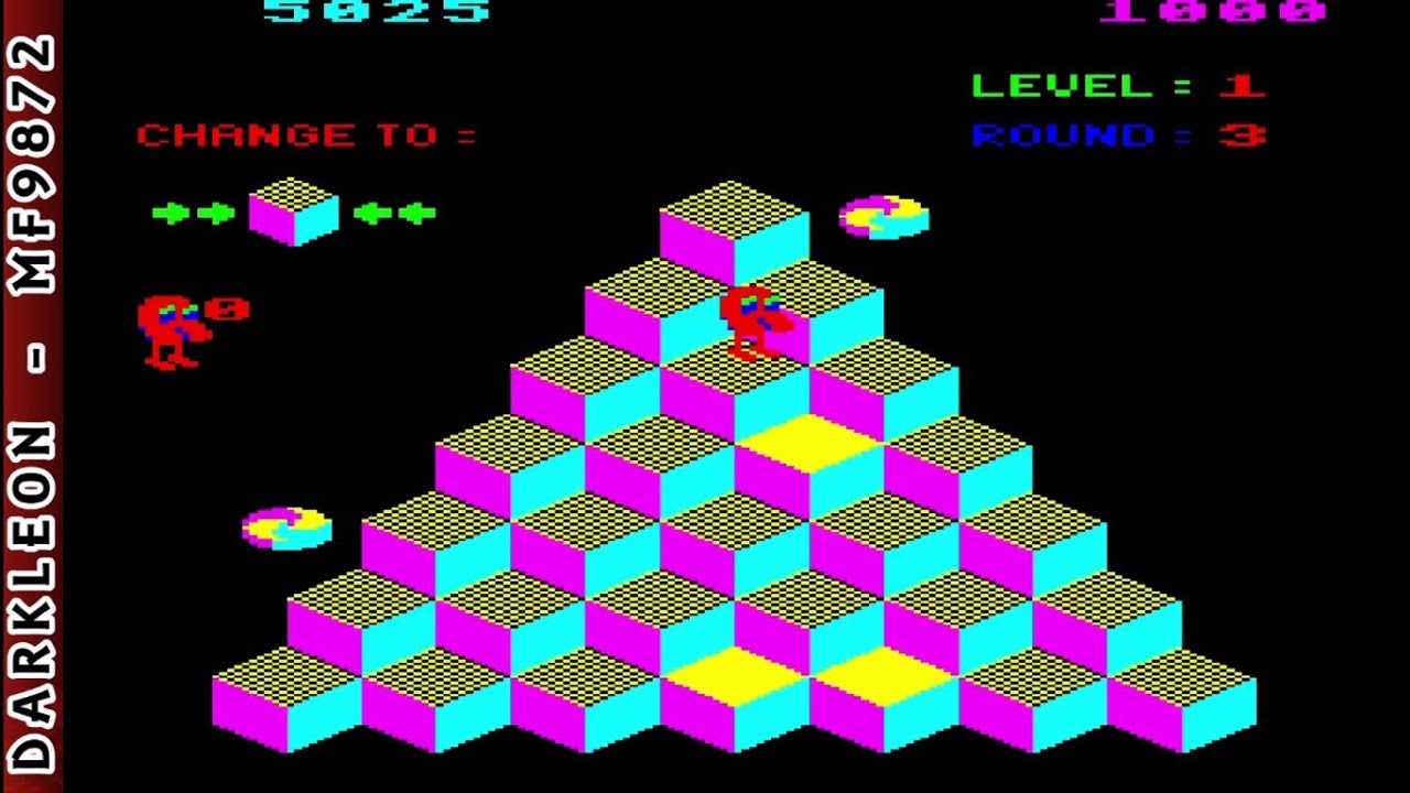 BBC Micro - Bouncer © 1984 Acornsoft - Gameplay