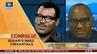 Analysts Debate The Authenticity Of Buhari's WAEC Credentials Pt.1 |Sunrise Daily|