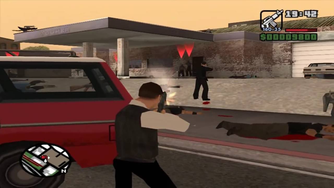 GTA police dyom # 9 - Fuoco incrociato !