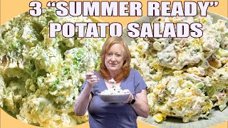 3 SUMMER READY POTATO SALADS, Side Dishes