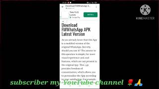 How to download FM WhatsApp 2020 Latest version !  fm whasapp kaise download kre🙏🌹💐 screenshot 4