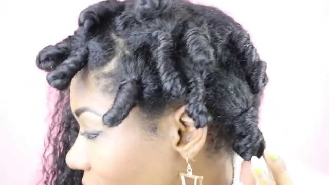 Tutorial: Bomb Curls With Bantu Knots!