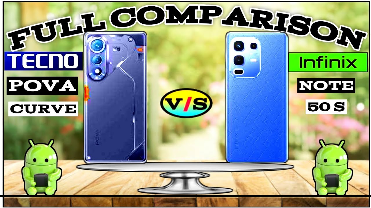 TECNO POVA CURVE (V/S) INFINIX NOTE 50s⚡FULL COMPARISON VIDEO🔥 SMART COMPARE : WHICH ONE BETTER ?