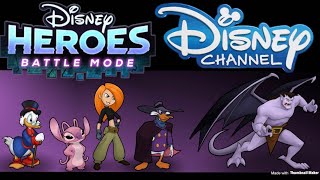 TV SHOW TEAM - Disney Heroes: Battle Mode - Scrooge, Angel, Kim Possible, Darkwing Duck, and Goliath