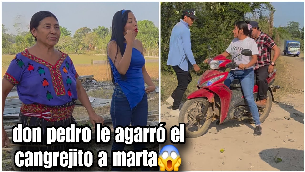 Mientras le enseña a manejar dob Pedro a Provecha para Meterle mano a Marta😈 