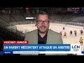Violence au hockey junior: un arbitre attaqué par un parent
