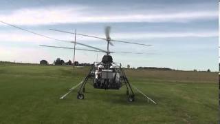 Coaxial Drive System first test with collective
