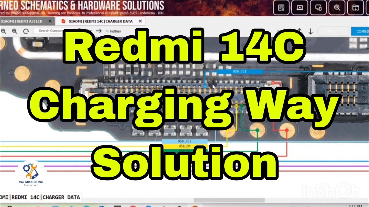 Redmi 14C Charging Way Solution | Full Jumper Trick & Charging Problem Fix