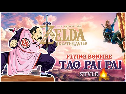 Making a FLYING Bonfire TAO PAI PAI Style!! - ZELDA BOTW
