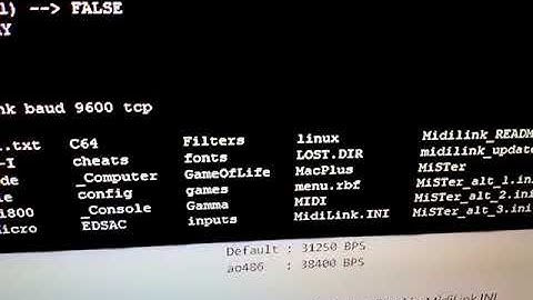 Using MiSTer_MidiLink