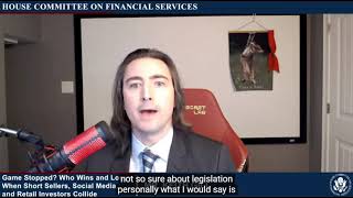 Famous Transparency  House Committee Questions Keith Gill DeepF ***ingValue part3 Wealth