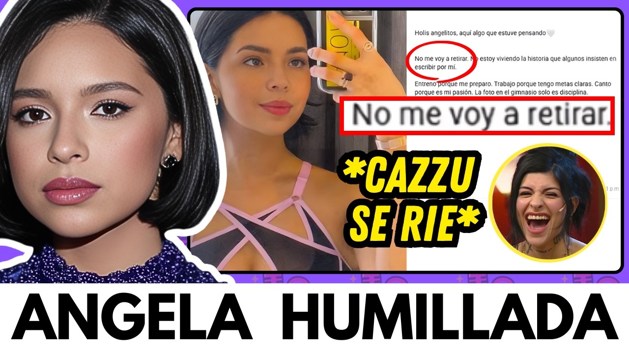 ÁNGELA AGUILAR HUMILLADA TOMA DECISION SOBRE LAS REDES POR CAZZU Y ESTALLA LA POLEMICA