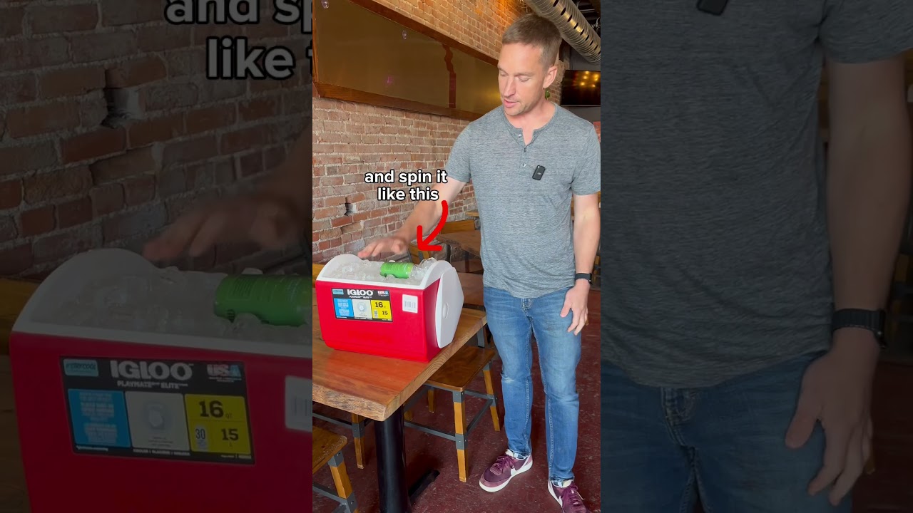 How to Cool a Warm Beer Down in 60 Seconds