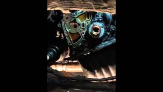 98 Toyota Camry Leaking Oil By The Water Pum Seal Gasket Timing Belt