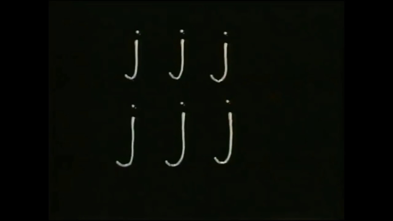 Alphabet Fun Time How write to j - YouTube