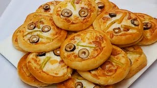 ميني بيتزا اخف واطري بيتزا هتجربوها❗️بانجح واسهل عجينه اقتصادية❗️ 