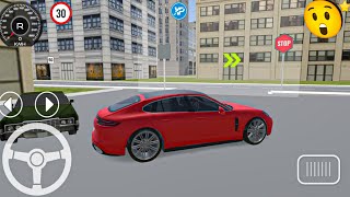 Driving School 3D - Porsche Panamera Turbo Car Driving Simulator - Car Drive and Parking screenshot 1
