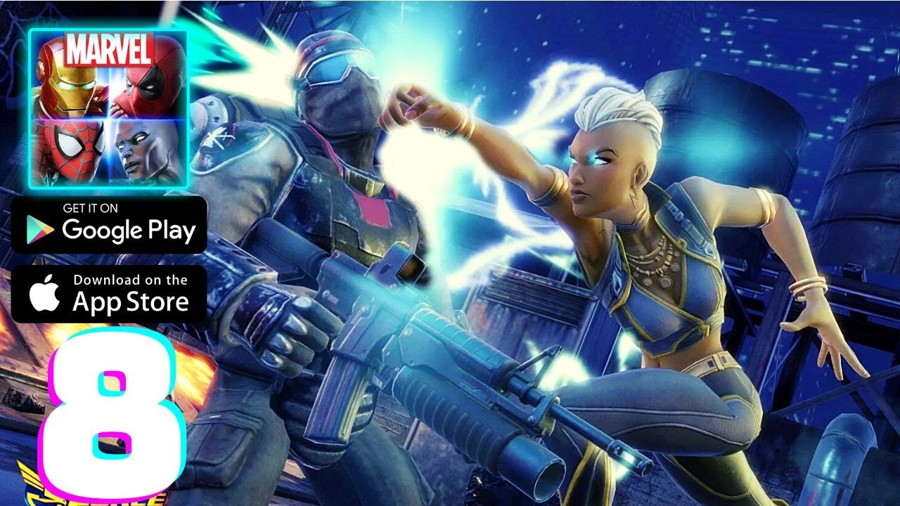MARVEL Strike Force: Squad RPG - Gameplay Walkthrough Part 8 (iOS ...