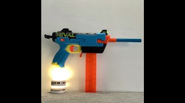 Modified NERF Rival Fate - With The WORKER Half Dart Mod Kit!  #shorts #nerf #nerfmod #blasters