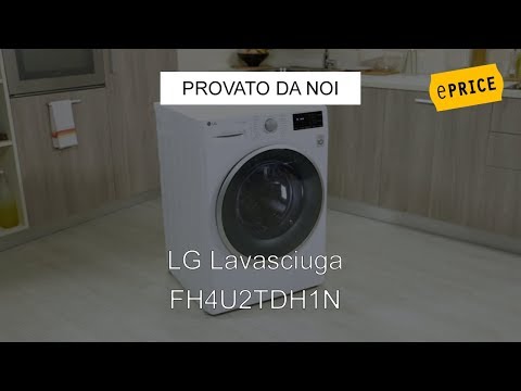 ePRICE Videorecensione Lavasciuga LG FH4U2TDH1N