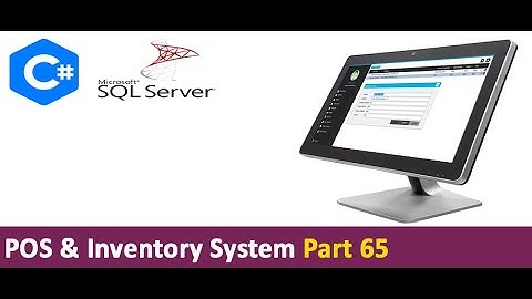 POS And Inventory System Part 65 | Retrieve Vendor Information