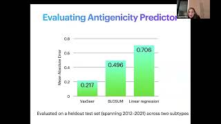 Prof. Regina Barzilay talk about Influenza vaccine selection with an AI-based evolutionary model.