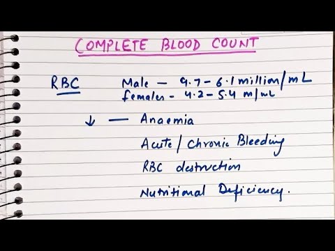 Simple Cbc Lecture On Complete Blood Count (CBC) Test Interpretation | Quick Easy ...