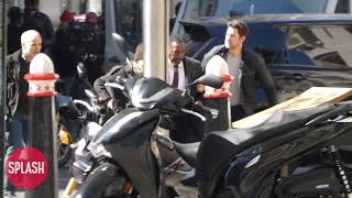 Sienna Miller And Jack Krasinski Film Jack Ryan In London England