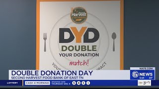 Double Your Donation Day: Second Harvest Food Bank