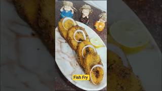 Hotel style fish fry at home || Fish Fry recipe || Crispy Rawa Bangda Fry #shorts #food  #cooking