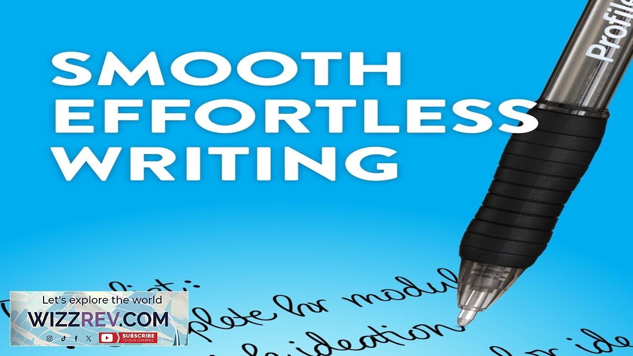 Paper Mate Profile Retractable Ballpoint Pens Bold 1.4mm Assorted Colors 12